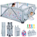 Baby Playpen Foldable Playpen for Babies and Toddlers - Portable