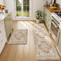 Anti Fatigue Kitchen Mats 2PC Set - Cushioned Comfort for Standing