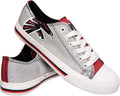 Dallas Cowboys Ladies Glitter Low Top Canvas Sneakers - Stylish Fan