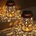 2 Pack Solar Lanterns Outdoor Waterproof for Garden Decor Gifts