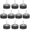 2 in Wire Wheel Brush 10 Pack for Drill - Heavy Duty Rust Removal