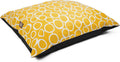 Rectangle Large Dog Bed 46 x 35 in - Washable Comfy Pillow Bed