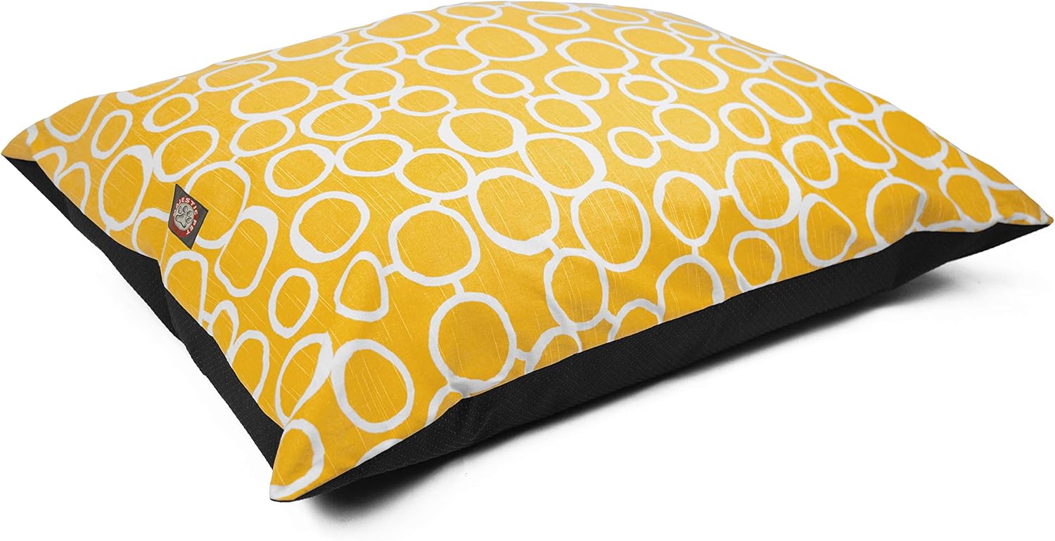 Majestic Pet Rectangle Large Dog Bed for Comfy Sleeping 46 x 35 in