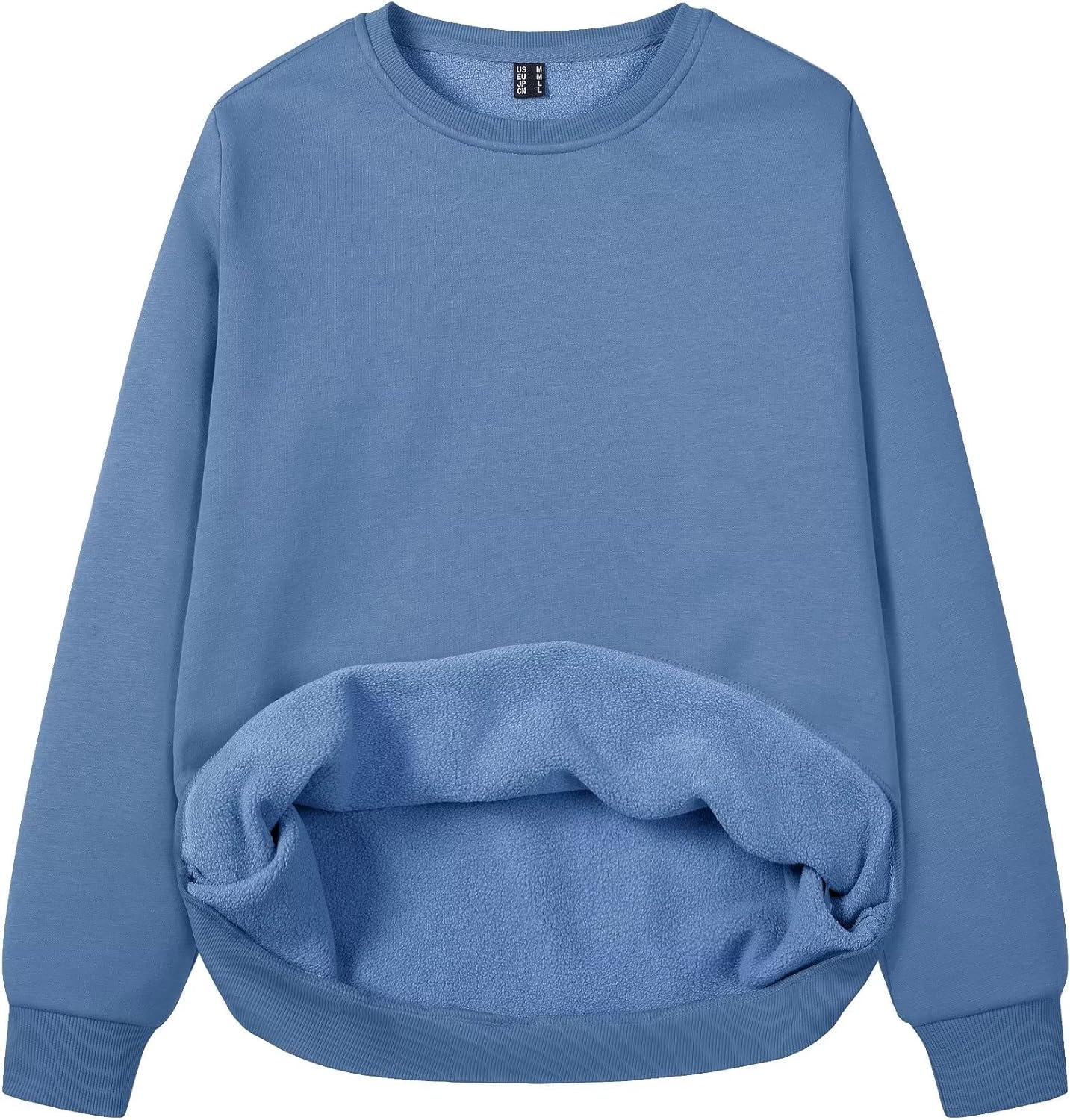 MAGCOMSEN Women's Fleece Lined Sweatshirt for Cozy Comfort
