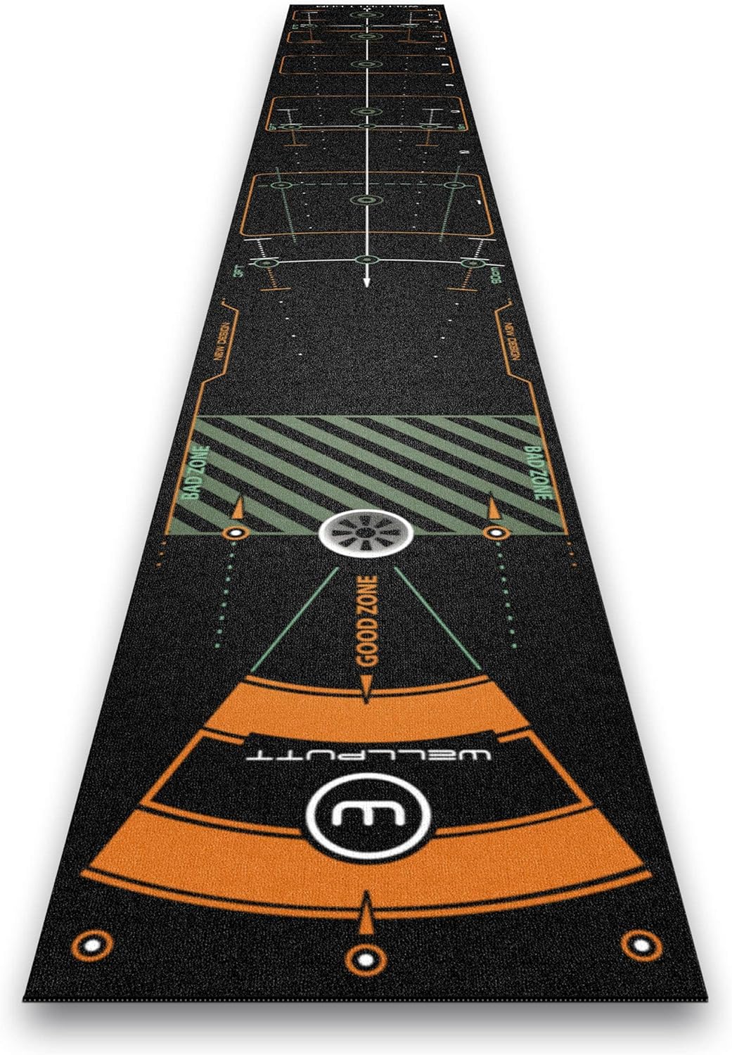 Improve Your Putting Game - Wellputt 13ft Training Mat