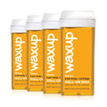 waxup Honey Roll On Wax Cartridge Refills - 4 Pack for Legs & Arms