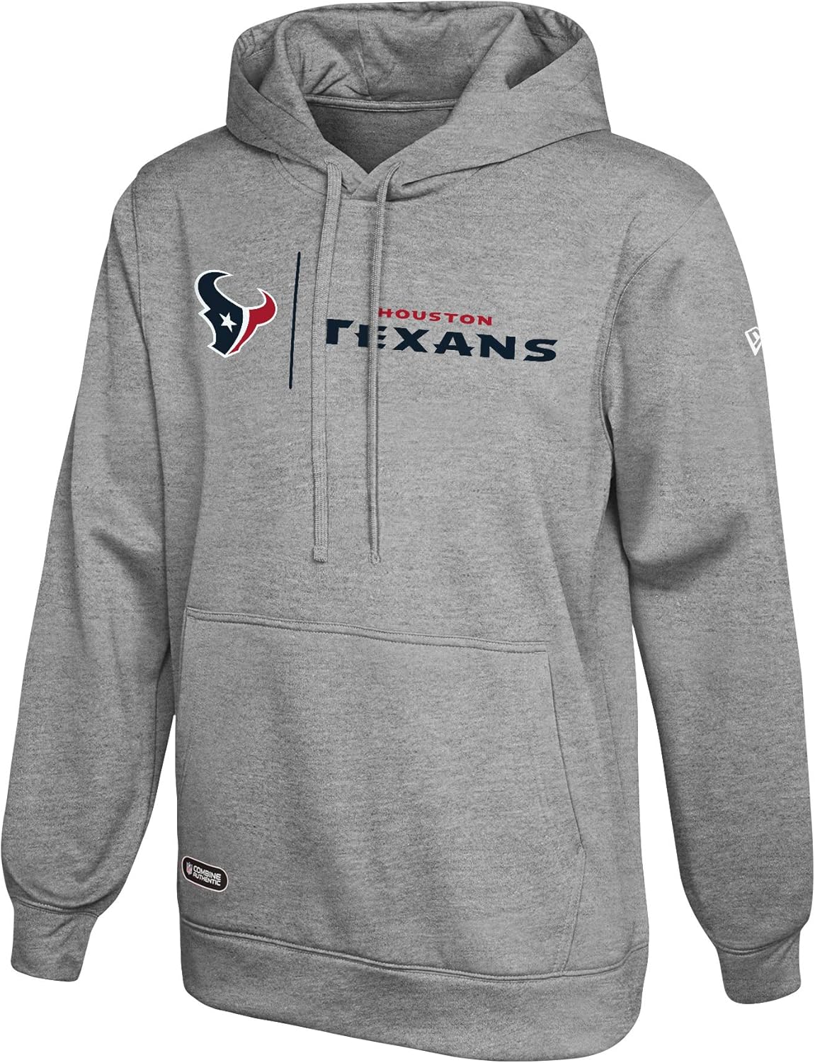 Houston Texans Cool Grey Gametime Pullover Performance Hoodie
