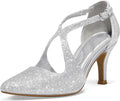 mysoft Women's Dress Shoes 3 in Heels Closed Toe Pumps - Elegant