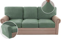 Multi-Pieces Stretch Sofa Covers - Form-Fitted 8-Piece Slipcover