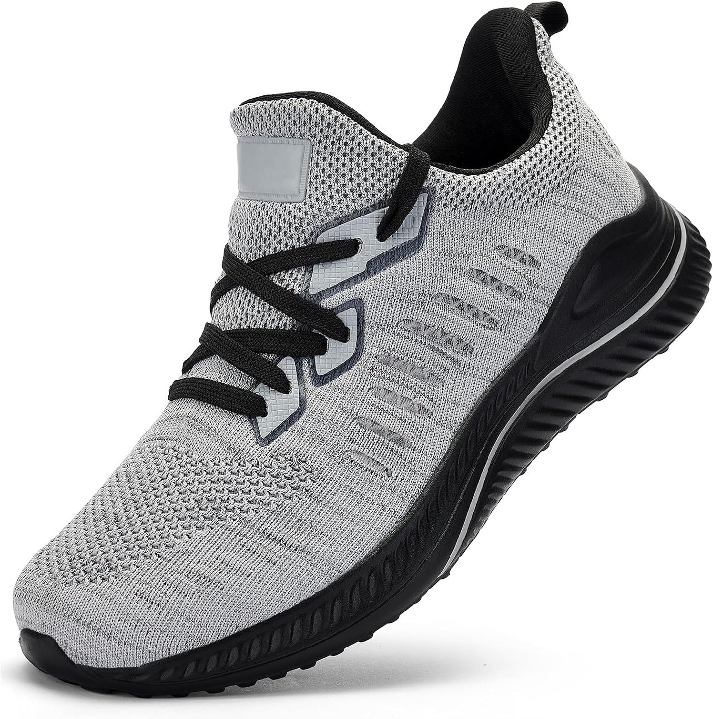 Akk Mens Wide Sneakers - Comfortable Slip On Memory Foam Shoes