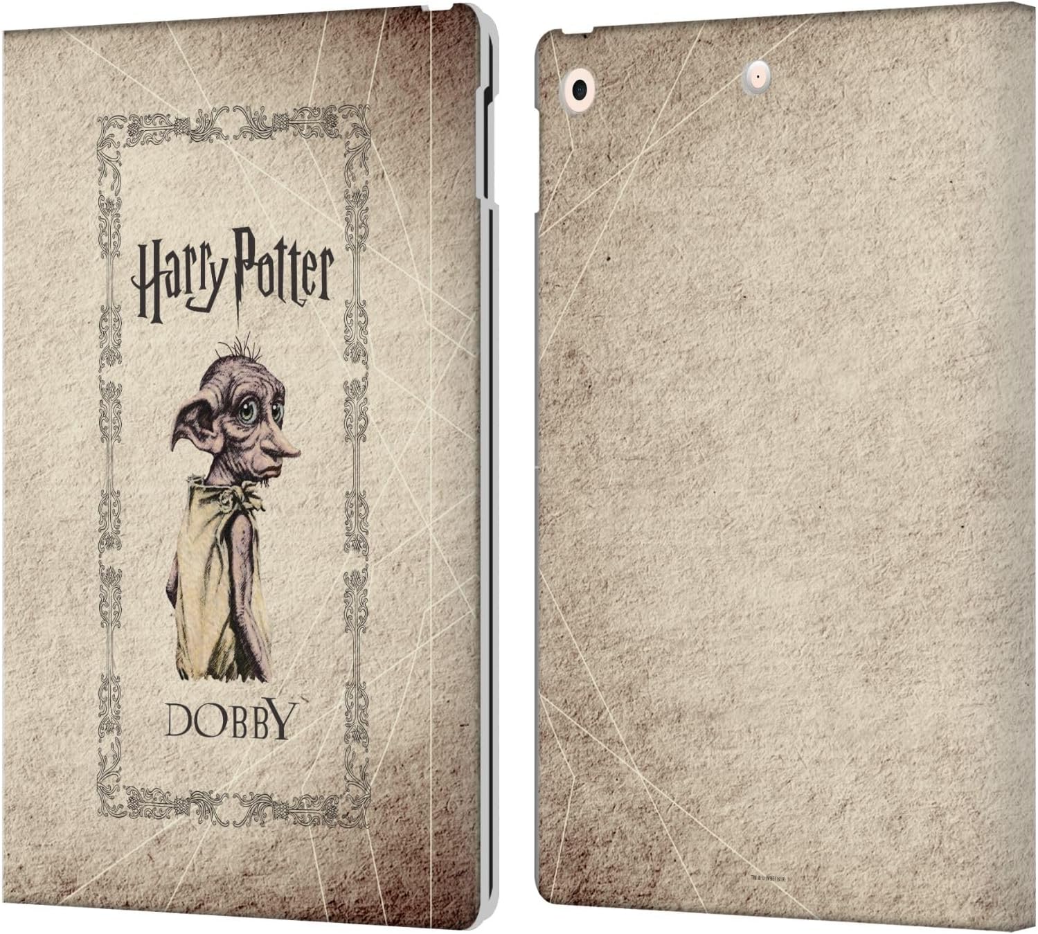 Harry Potter Dobby House Elf Leather Wallet Case for iPad 10.2