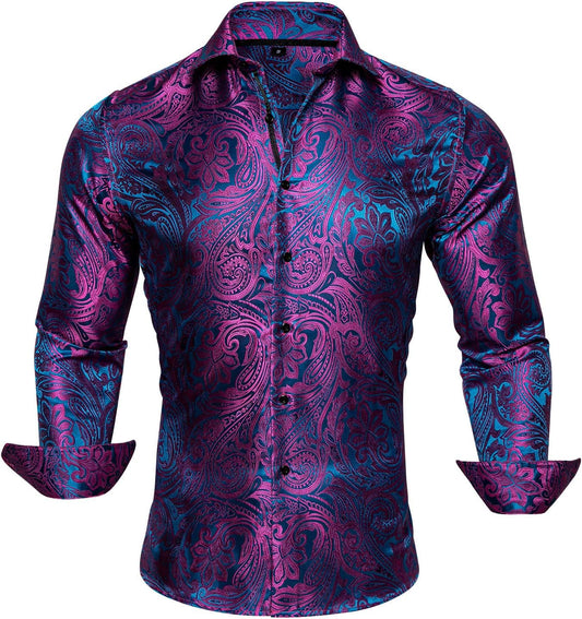 Stylish Barry.Wang Men's Dress Shirt for Any Occasion
