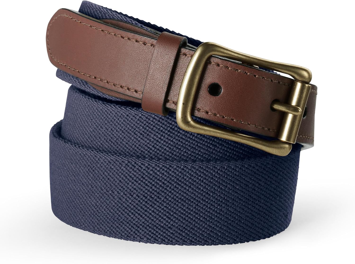 Lands' End Men's Elastic Surcingle Belt for Ultimate Comfort