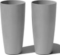 Veradek Mason Series Vega Round Tall Planter - Durable Modern Accent