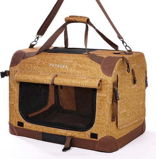 Extra Large Cat Carrier for Travel with Comfortable Design