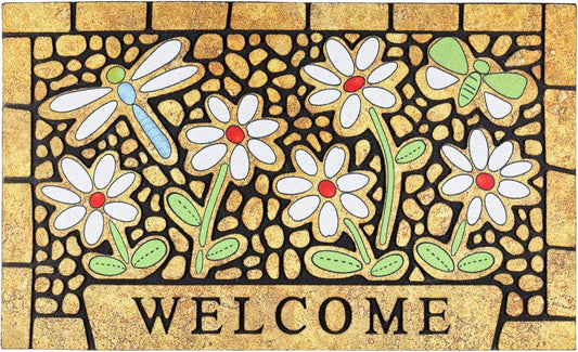 CHICHIC Welcome Door Mat 24 x 36 Inch Heavy Duty Non Slip