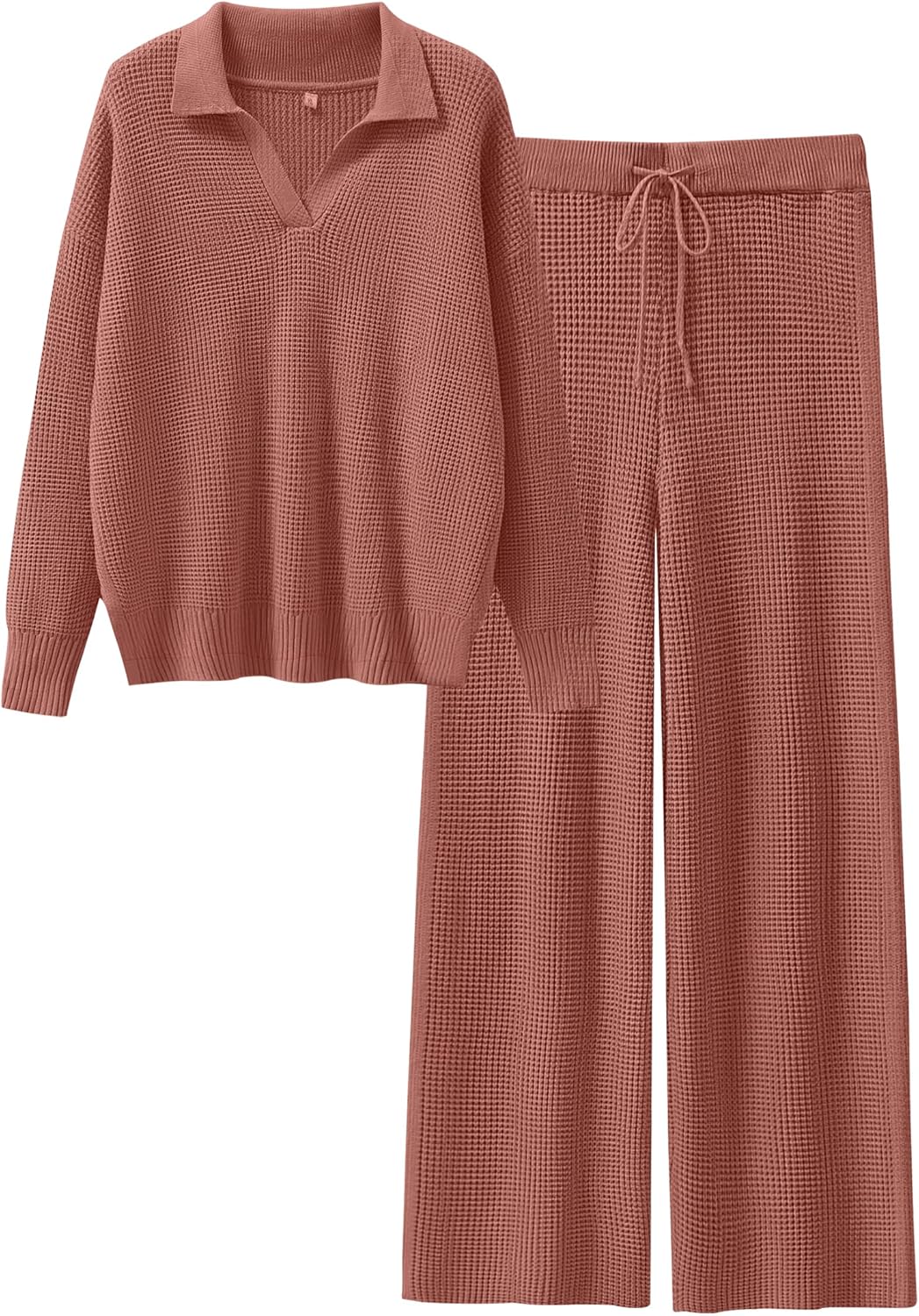 Stylish Women Two Piece Outfits Sweater Sets for Fall Fashion