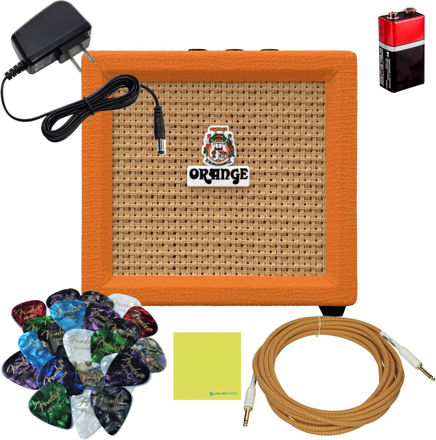 Orange Crush Mini Amp Set - Liquid Audio Power