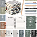 Christian Prayer Journal Bulk Notebooks with Pen - 80 Pc Boho Set
