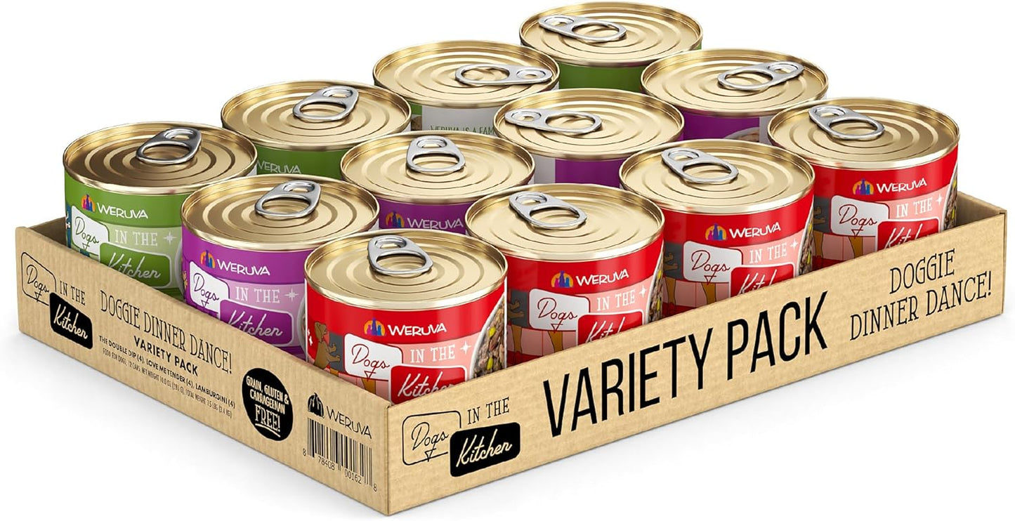 Weruva Dogs in The Kitchen Variety Pack for Picky Eaters