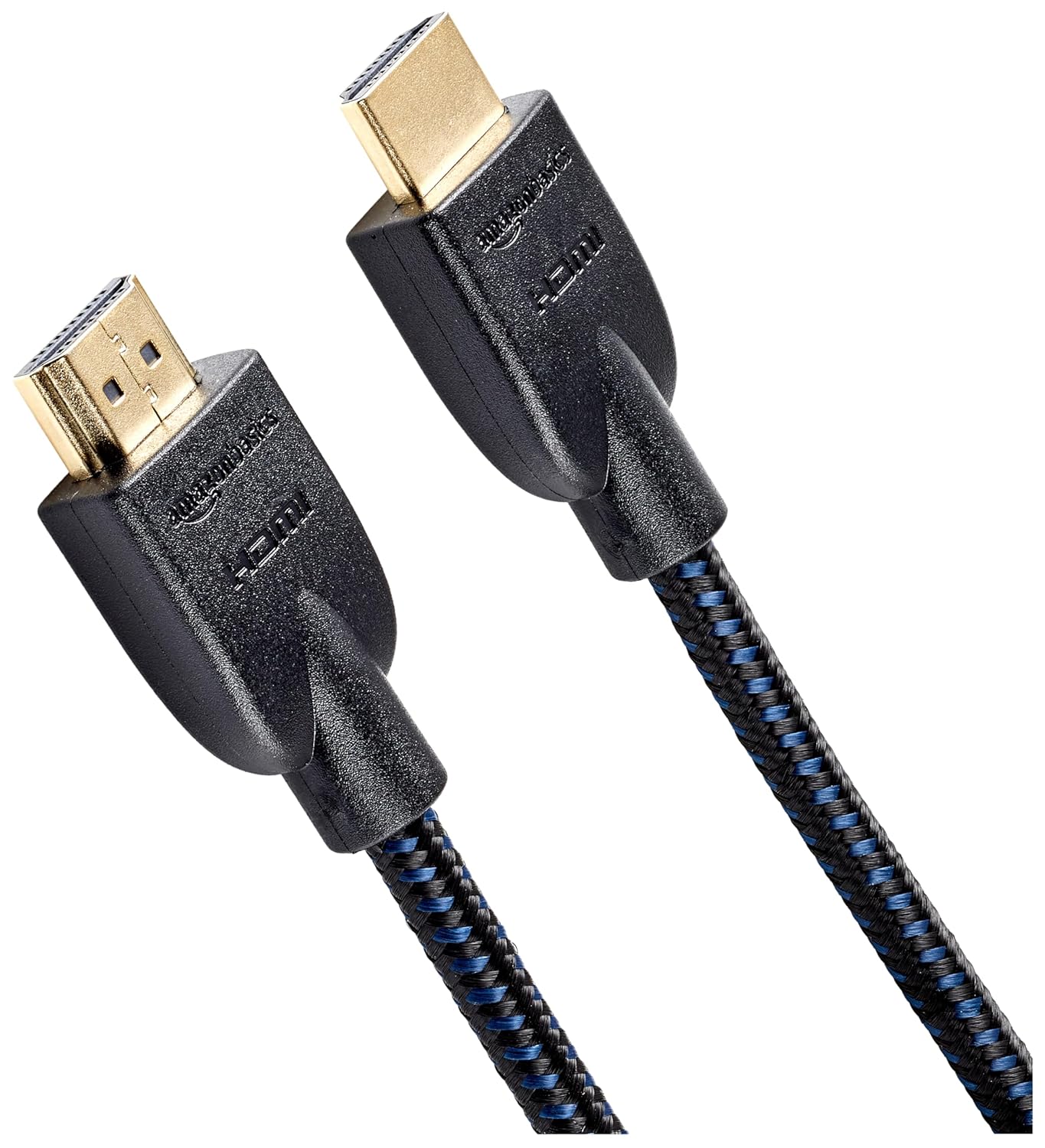 Basics 6ft 4K HDMI Cable, Nylon-Braided, 4K@60Hz, TV/PS5/Xbox/Roku