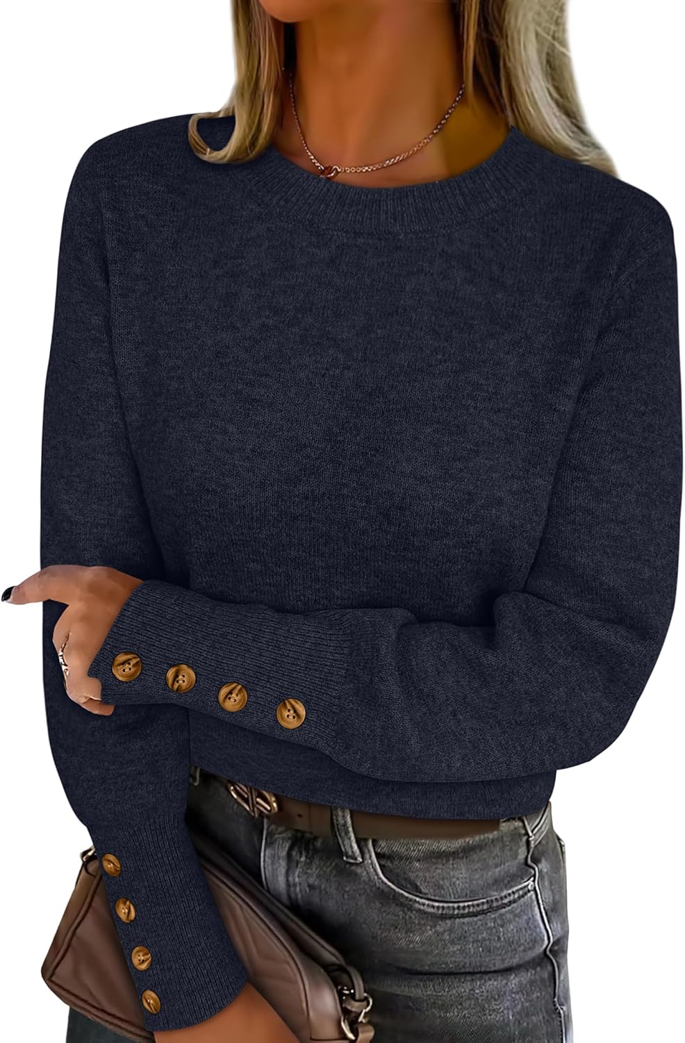 Stylish Loose Fit Sweater for Women - Perfect Fall Fashion