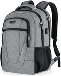 BIKROD Travel Laptop Backpack for Men and Women - Slim USB Charging