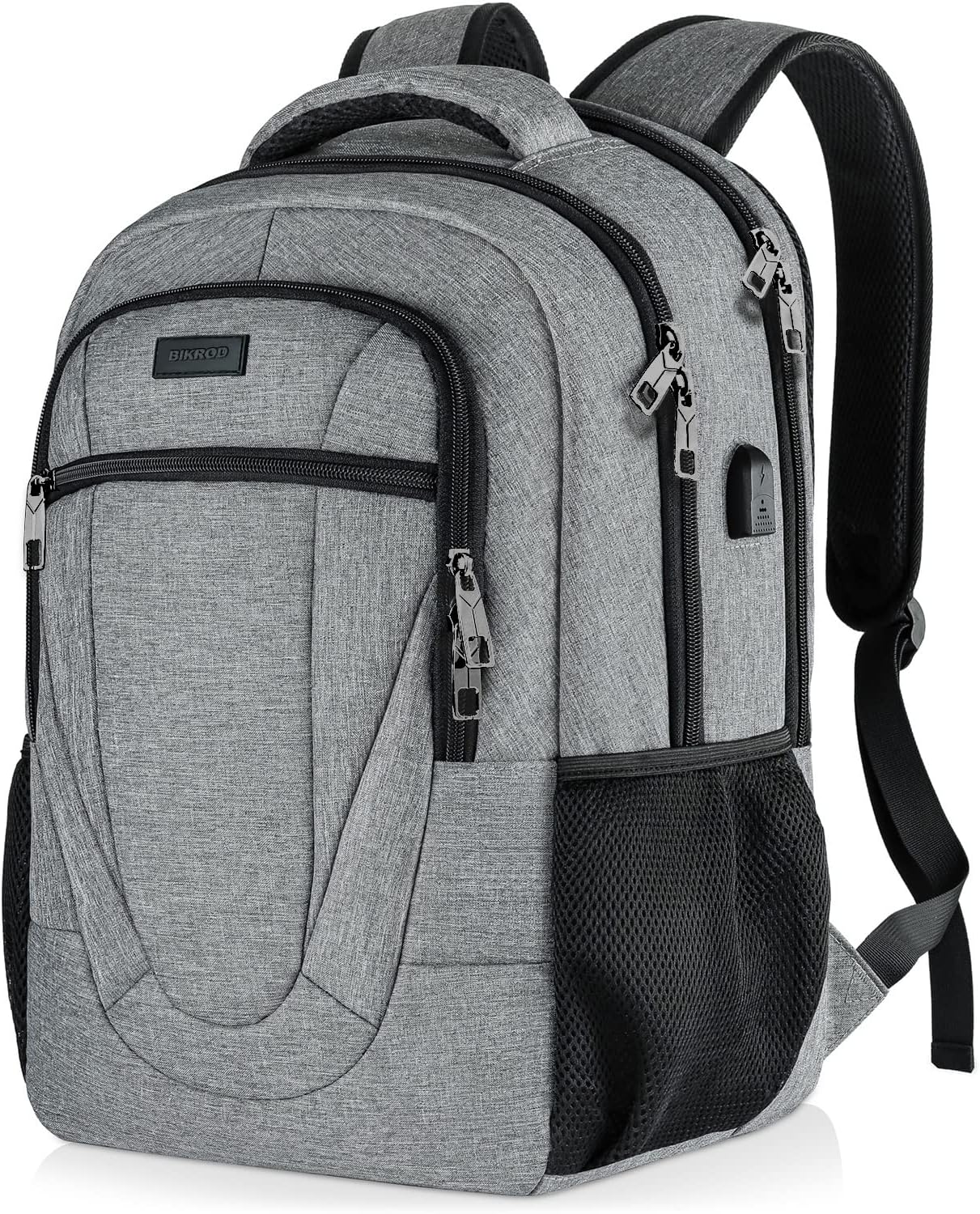 BIKROD Travel Laptop Backpack for Men and Women with USB Port