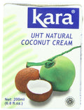 Kara Coconut Cream 6.8 Ounce Pack of 25 - Rich, Natural Cream