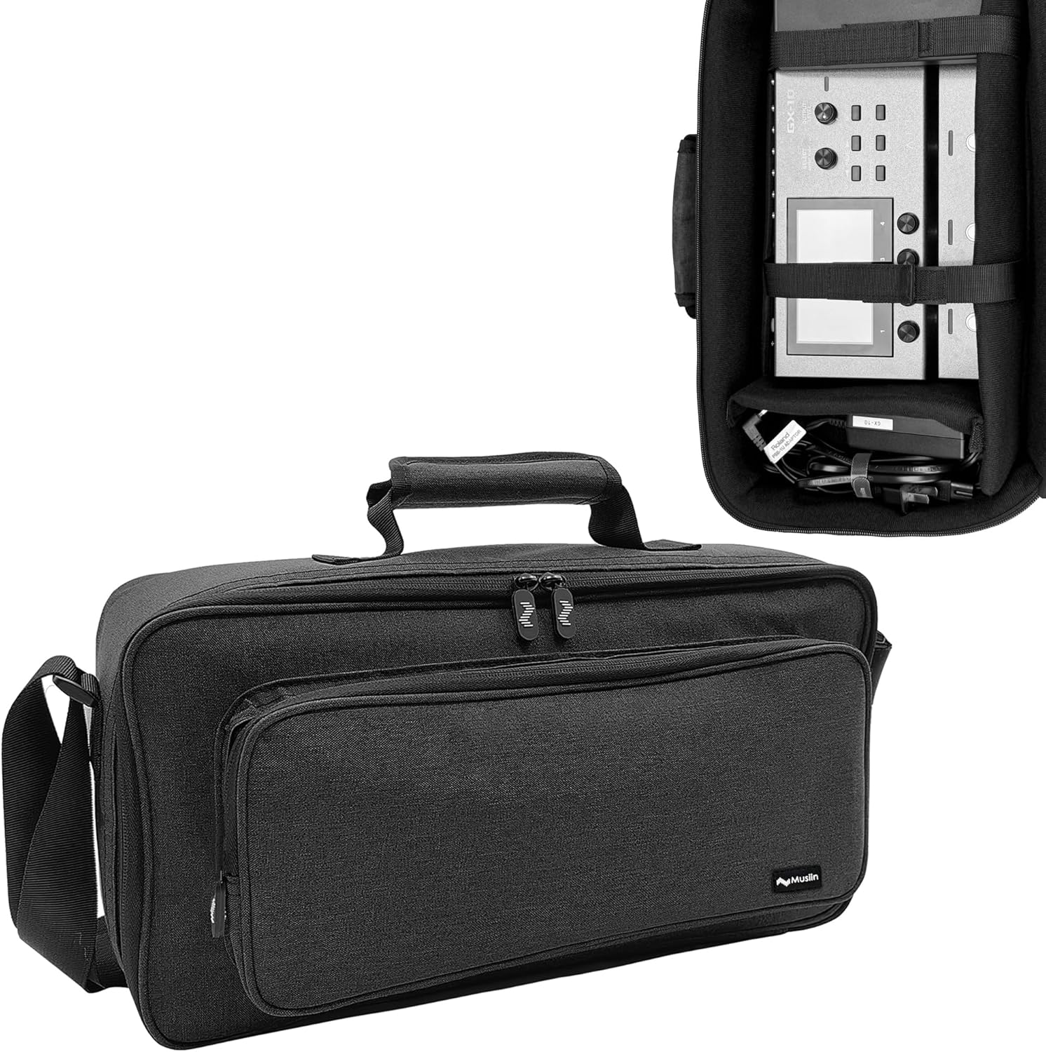Guitar Multieffects Pedal Bag for Boss GX-10 and Line6 POD Go