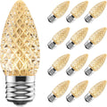 Upgraded 50-Pack C9 LED Christmas Light Replacement Bulbs - Warm White