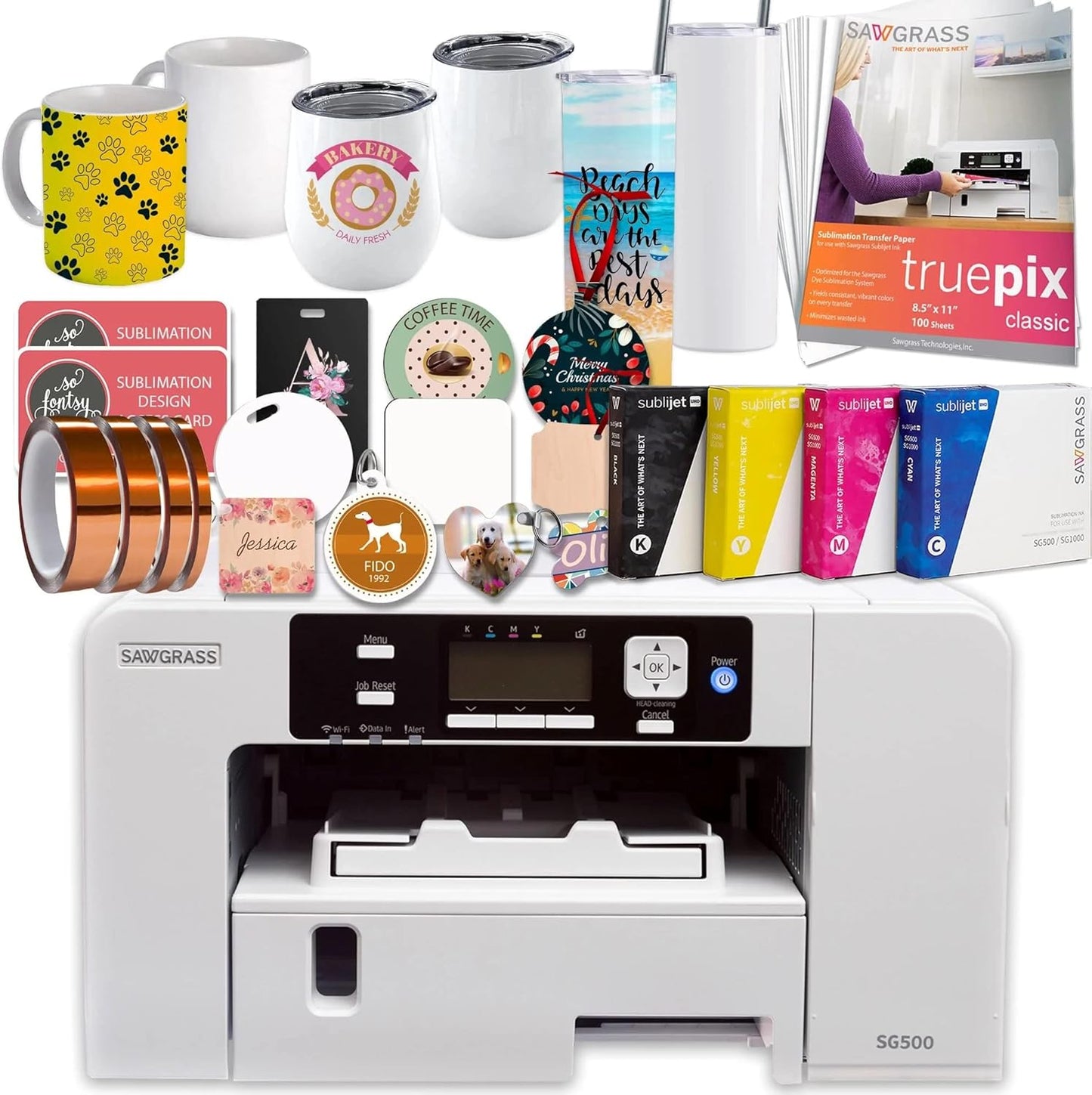 Sawgrass SG500 Sublimation Printer Bundle - Unleash Your Creativity!
