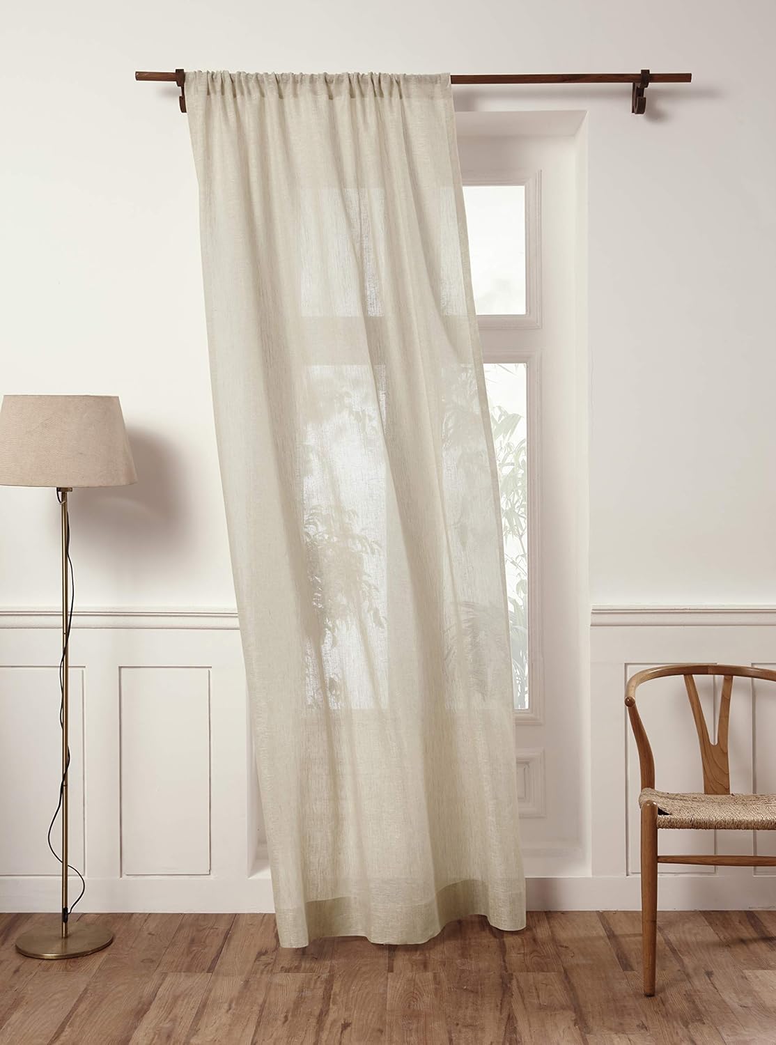 Solino Home Flax Linen Sheer Curtain 63 Inch Review