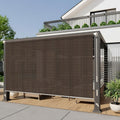 Exterior Roller Shade 6ft x 8ft Cordless Outdoor Shade - UV Block