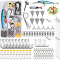 Saltwater Fishing Tackle Kit 136pcs Surf Fishing Gear - Complete Rig