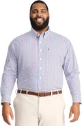 Men's Big and Tall Performance Comfort Plaid Button Down - Easy Care