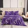 Ultra Soft Floral Full Sheet Set for Modern Elegance and Comfort