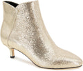 XOXO Women's Kyrie Ankle Boot - Shiny Kitten Heel Comfort