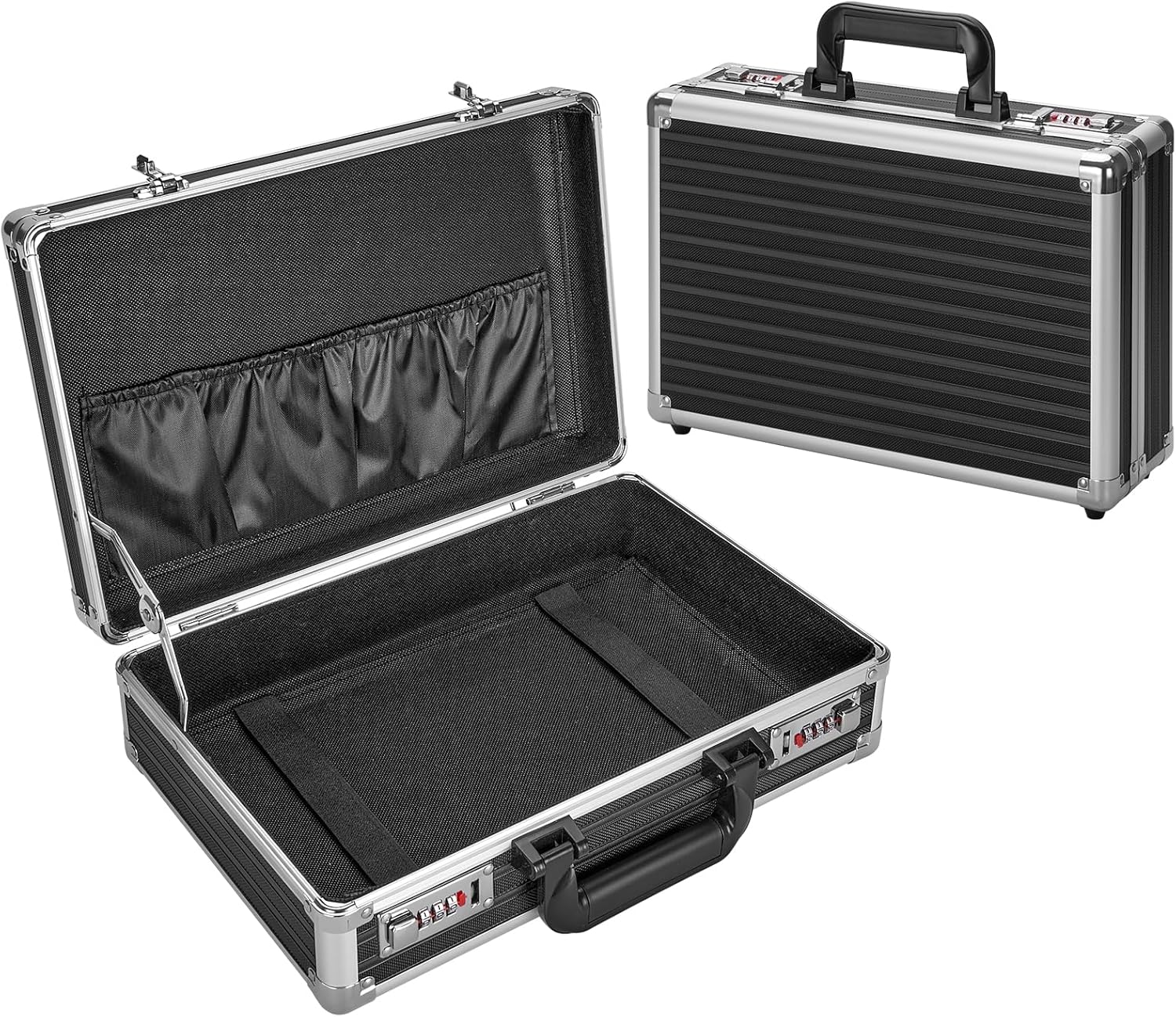 File Organizer Storage Box with Dual Combination Locks for Security