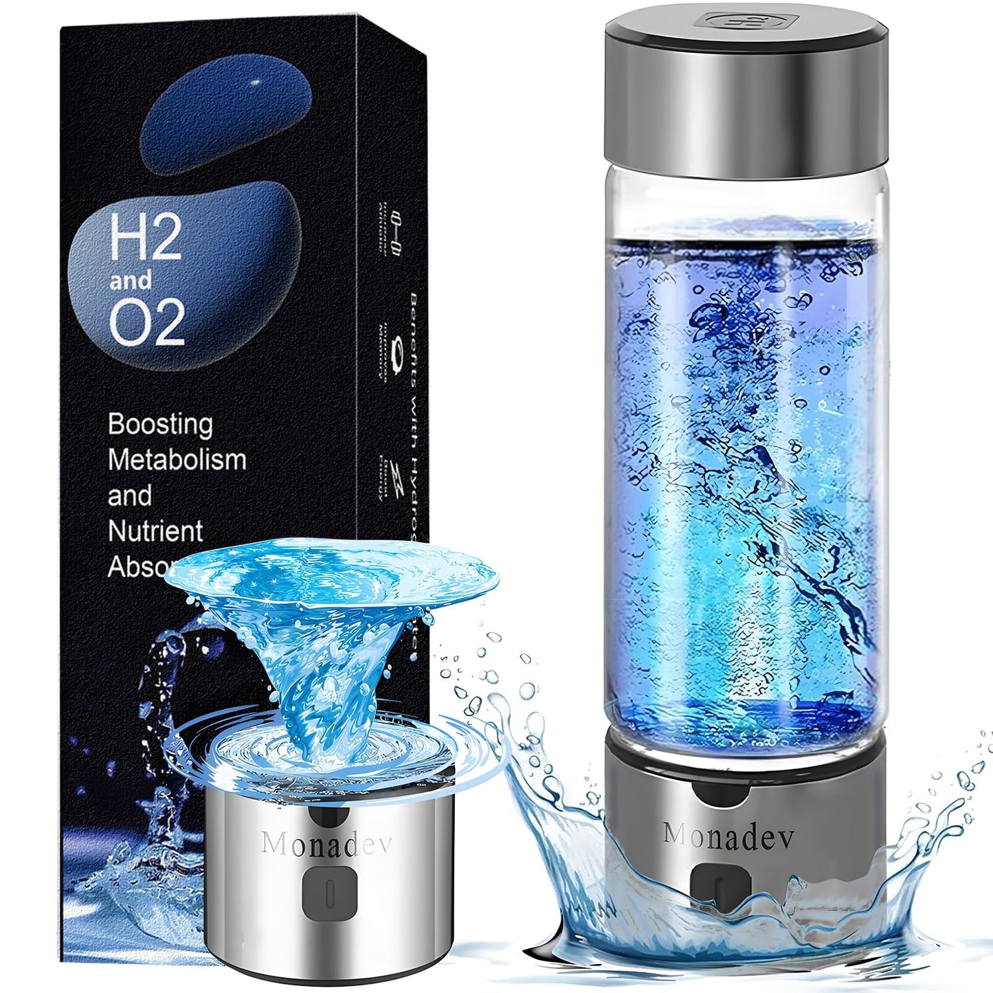 Hydrogen Water Bottle Generator with Advanced SPE/PEM Tech