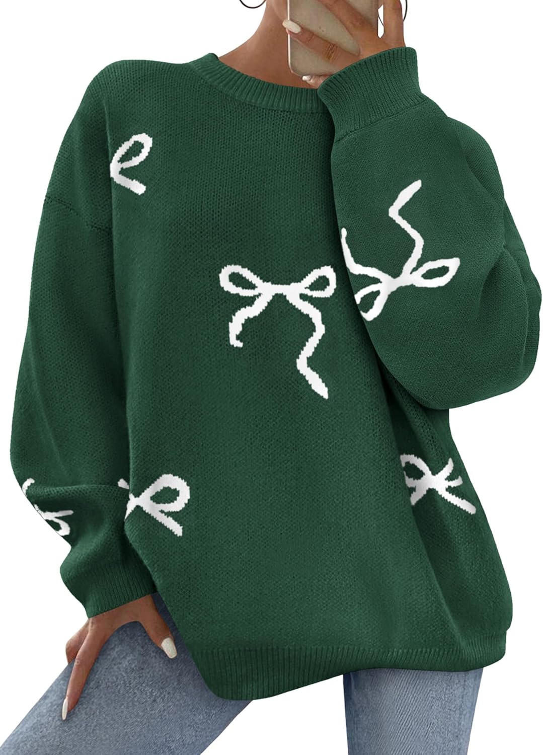 PRETTYGARDEN Fall Long Sleeve Pullover Sweater for Women