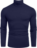 Men's Slim Fit Turtleneck Sweater - Comfortable, Streamlined Style