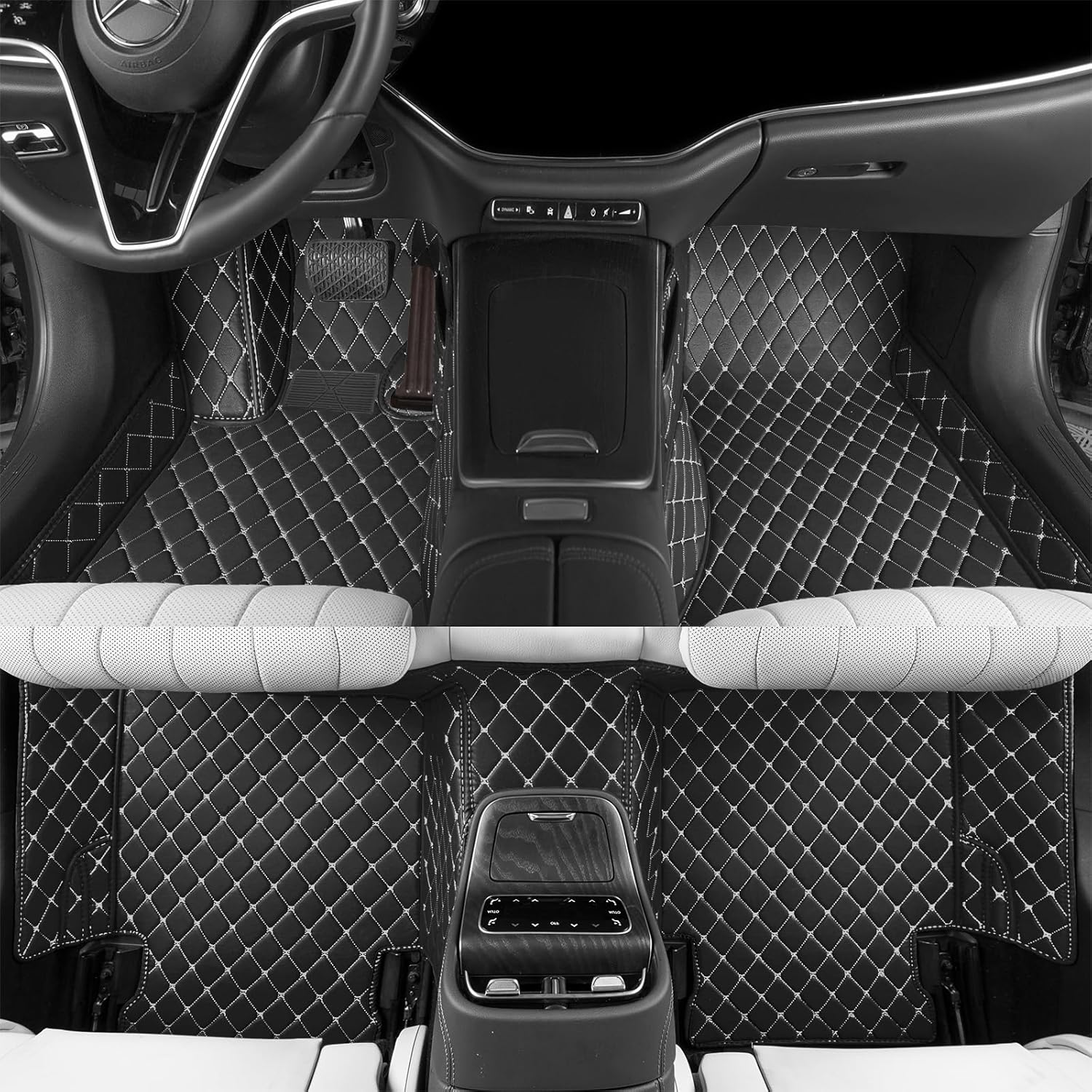 All-Weather Car Floor Mats for 99% Vehicle Models - Custom Fit