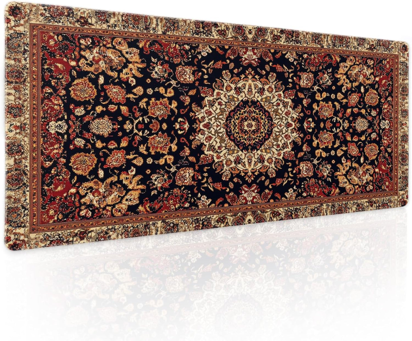XL Vintage Rug Gaming Mouse Pad - Non-Slip & Stylish 31.5x11.8