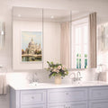 TokeShimi 48x32 Mirror Medicine Cabinet - Stepless Adjustable Storage