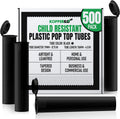 Small Pill Tube 116mm Pop Top Tubes - Child Resistant Airtight