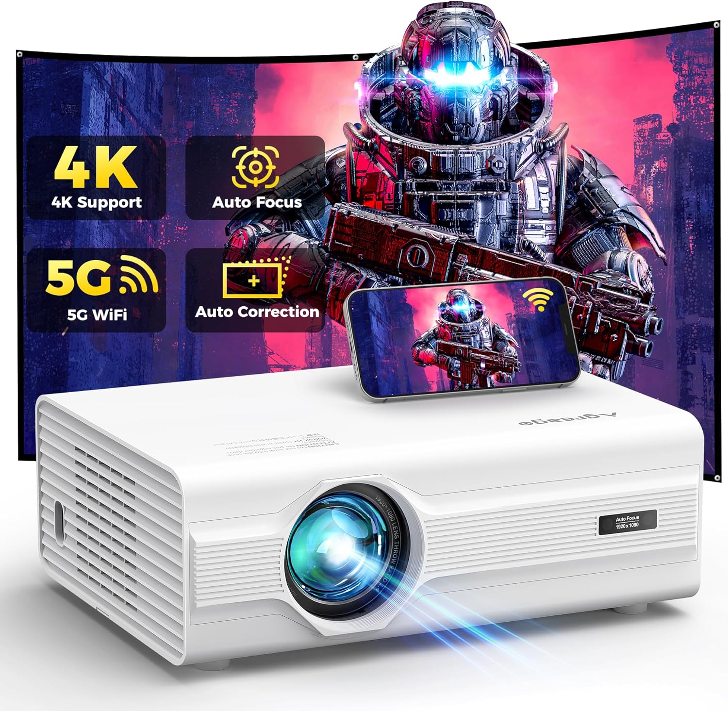 Enhanced Connectivity: Agreago 600 ANSI Projector