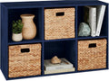 Kids Bookcase 6-Cube Storage Organizer - Customizable Toy & Media