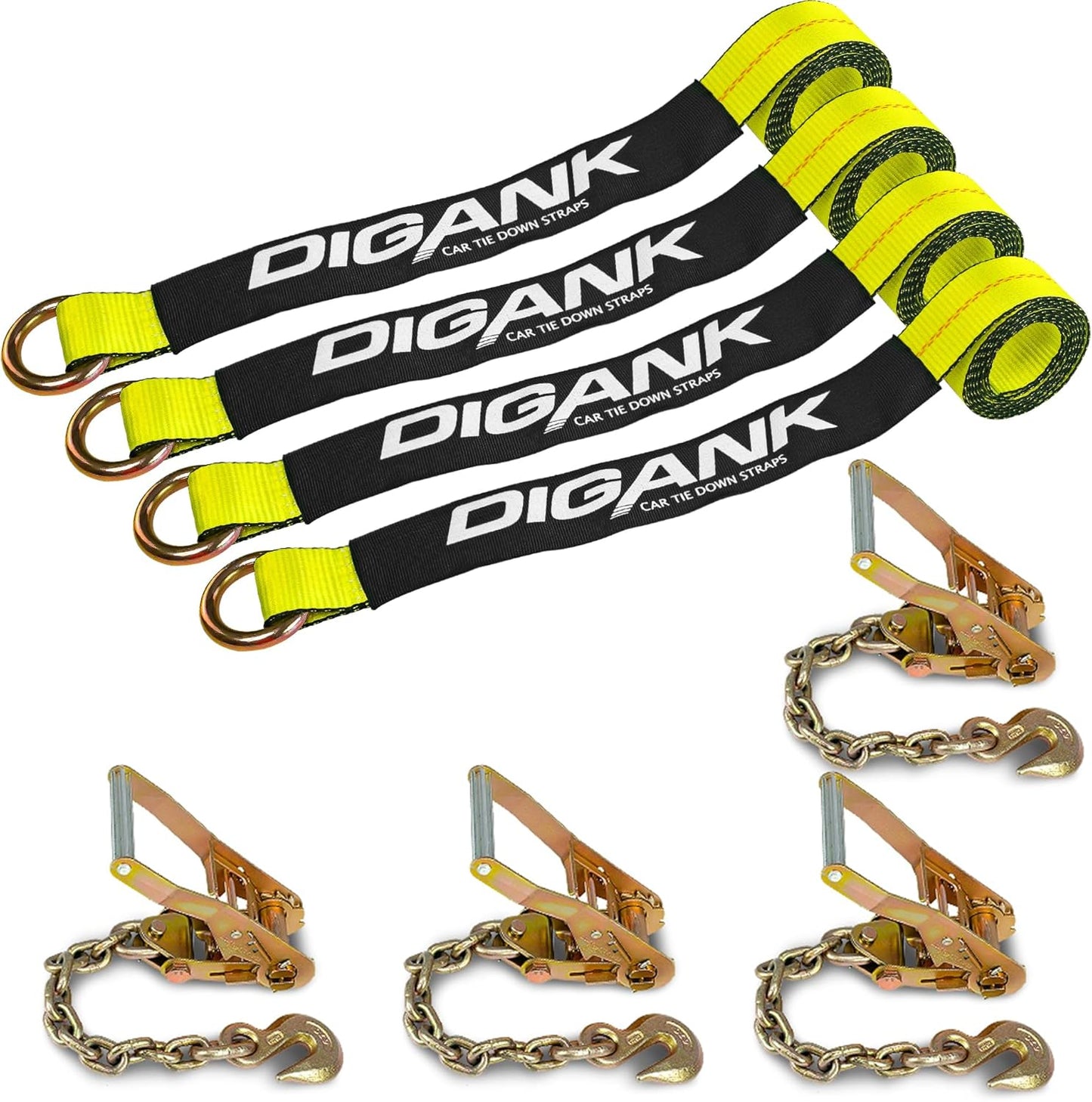 Heavy Duty Car Tie Down Straps for Safe and Secure Transport
