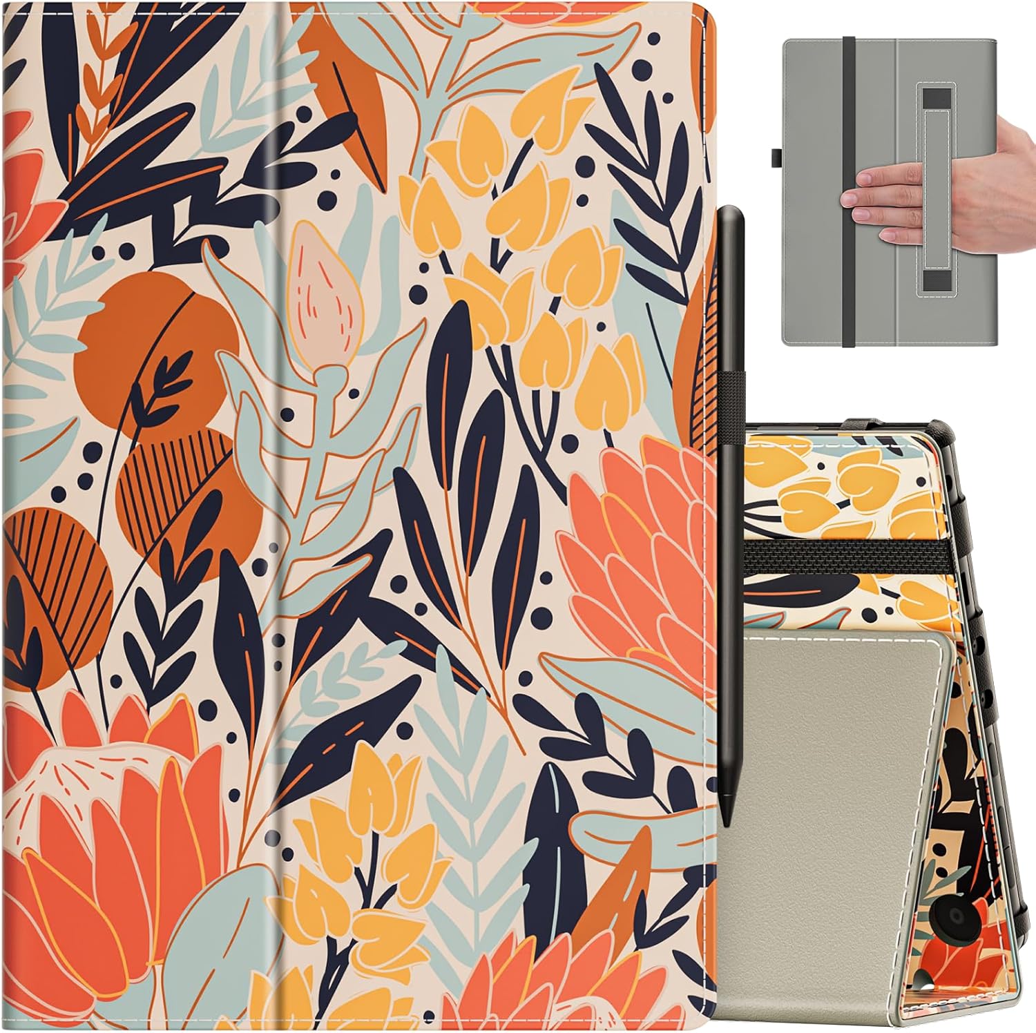 VORI Case for Kindle Fire HD 10 Tablet - Slim Folio Cover